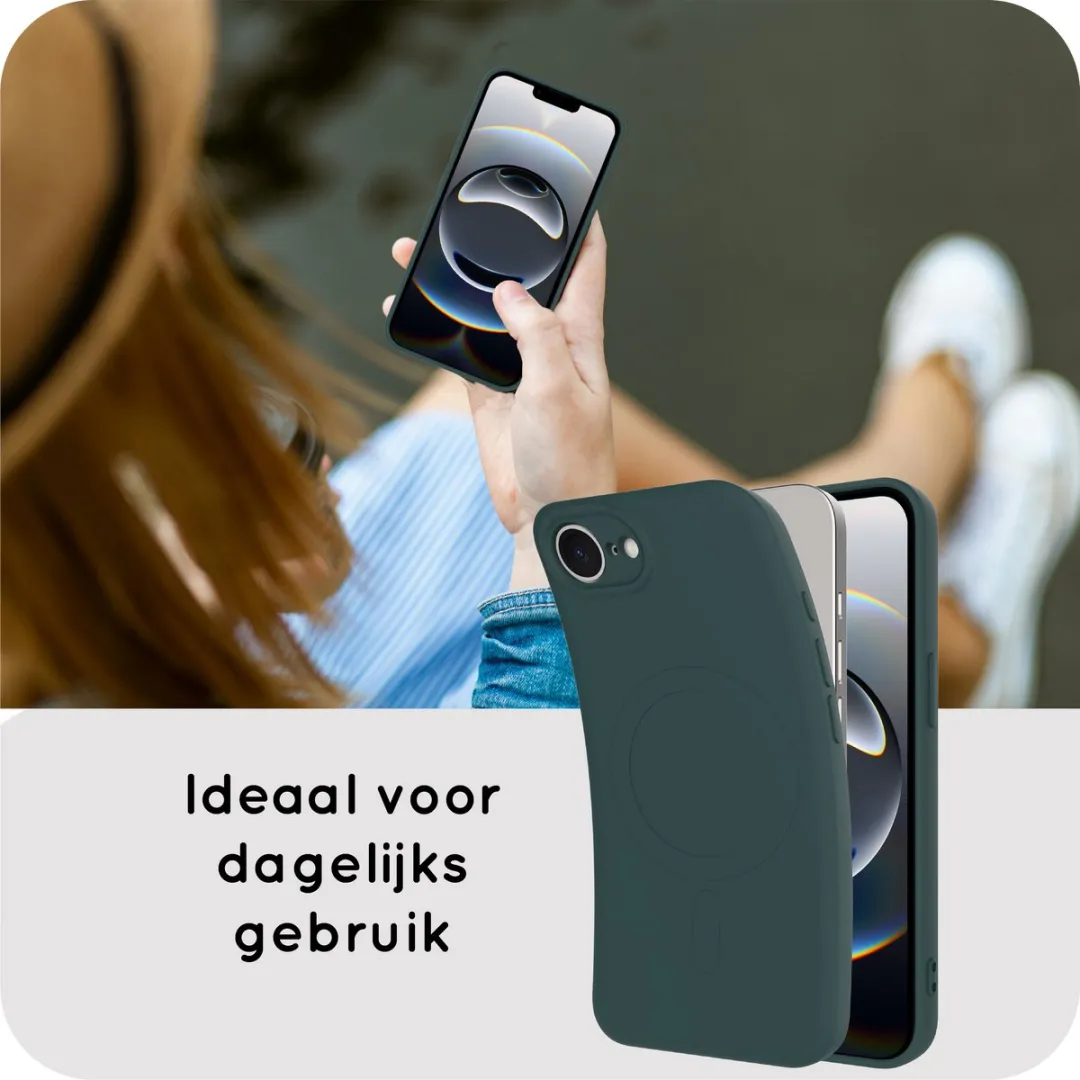 Just in Case iPhone 17e/16e Hoesje Groen - 8506627