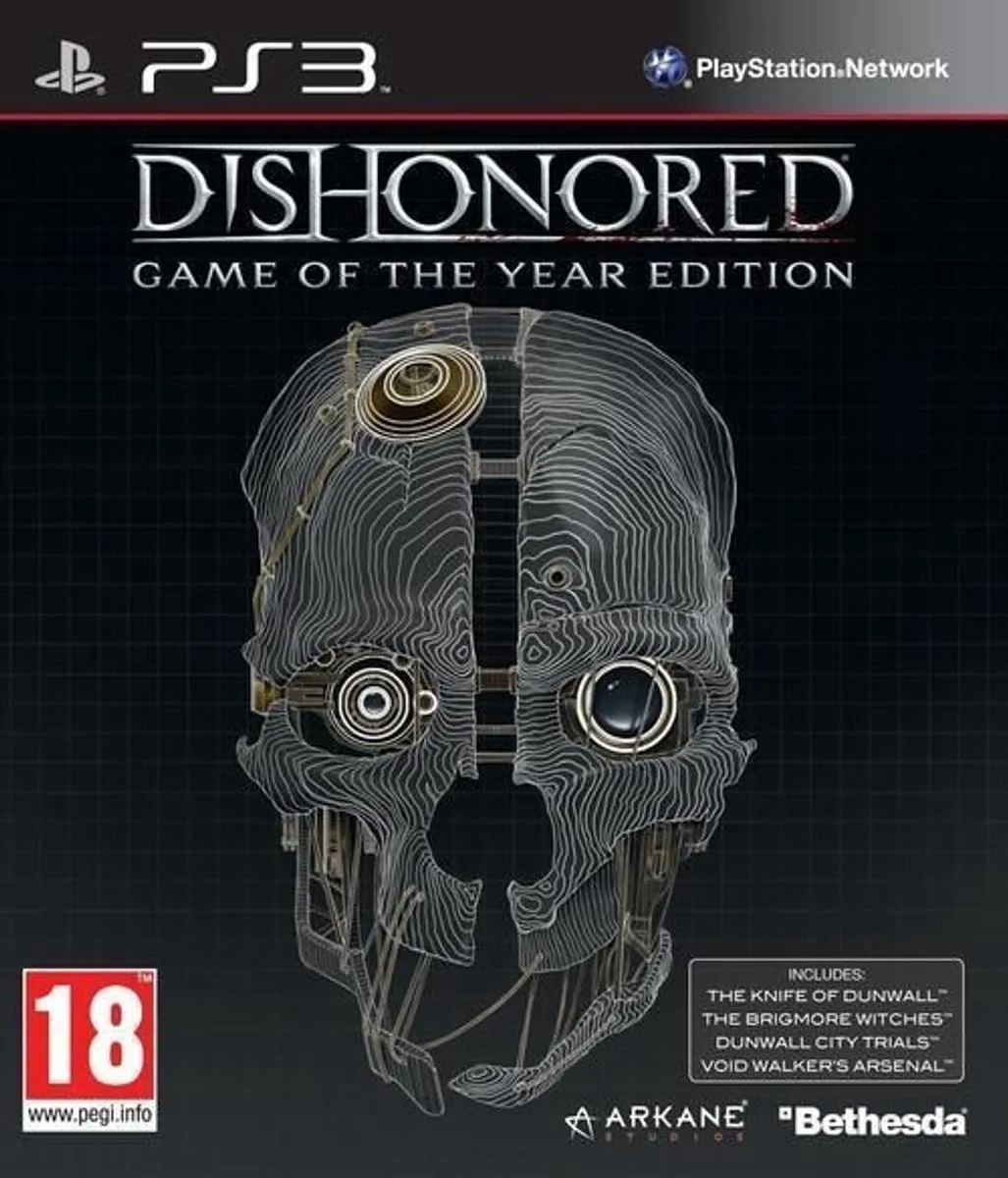 Bethesda Dishonored Game of the Year Edition