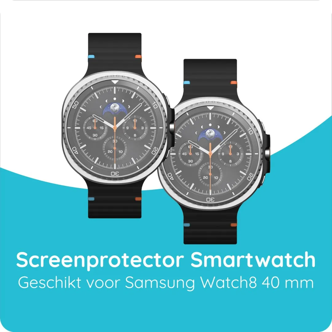 Just in Case Screenprotector Samsung Galaxy Watch 8 40mm - 2 Stuks