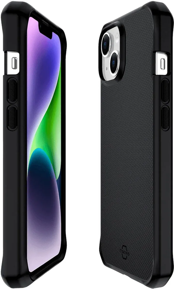 Itskins Hoesje iPhone 14 Plus Ballistisch Nylon - Zwart ITBALNYLIP14MBK