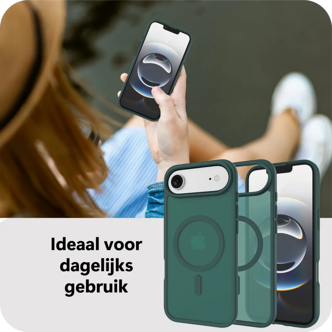 Just in Case iPhone Air MAP2764AE8M Hoesje - Groen - afbeelding 6 van 6