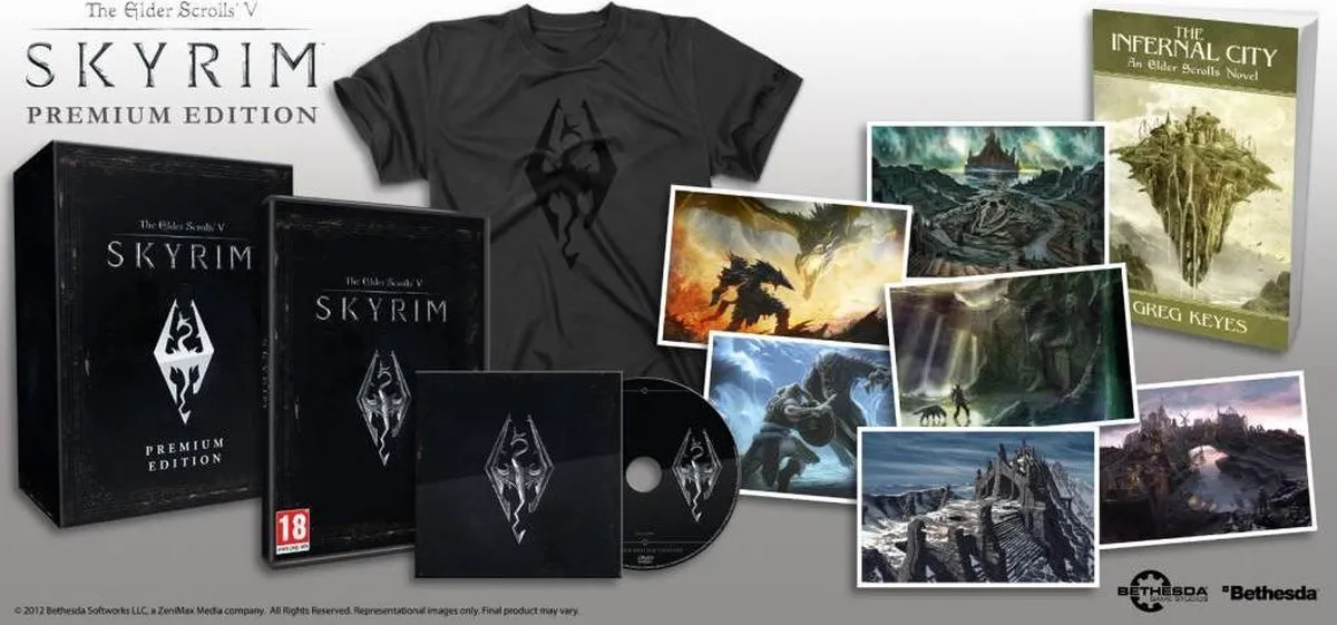 Bethesda The Elder Scrolls V Skyrim Premium Edition - afbeelding 2 van 4