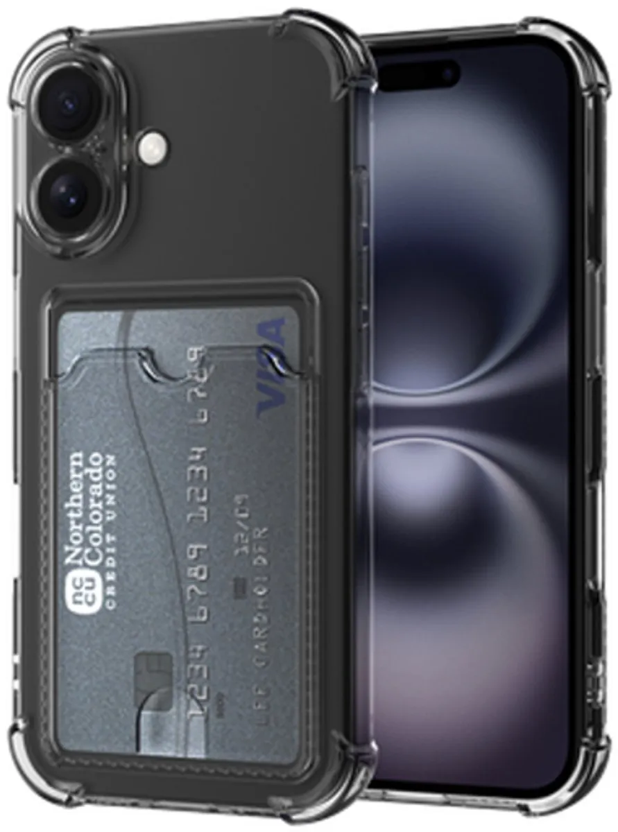 Just in Case Hoesje iPhone 16 Pasjeshouder 8332363