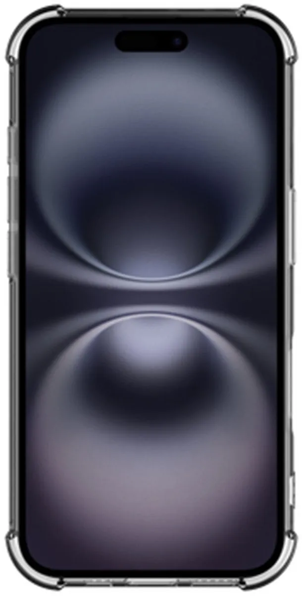 Just in Case Hoesje iPhone 16 Pasjeshouder 8332363 - Transparant