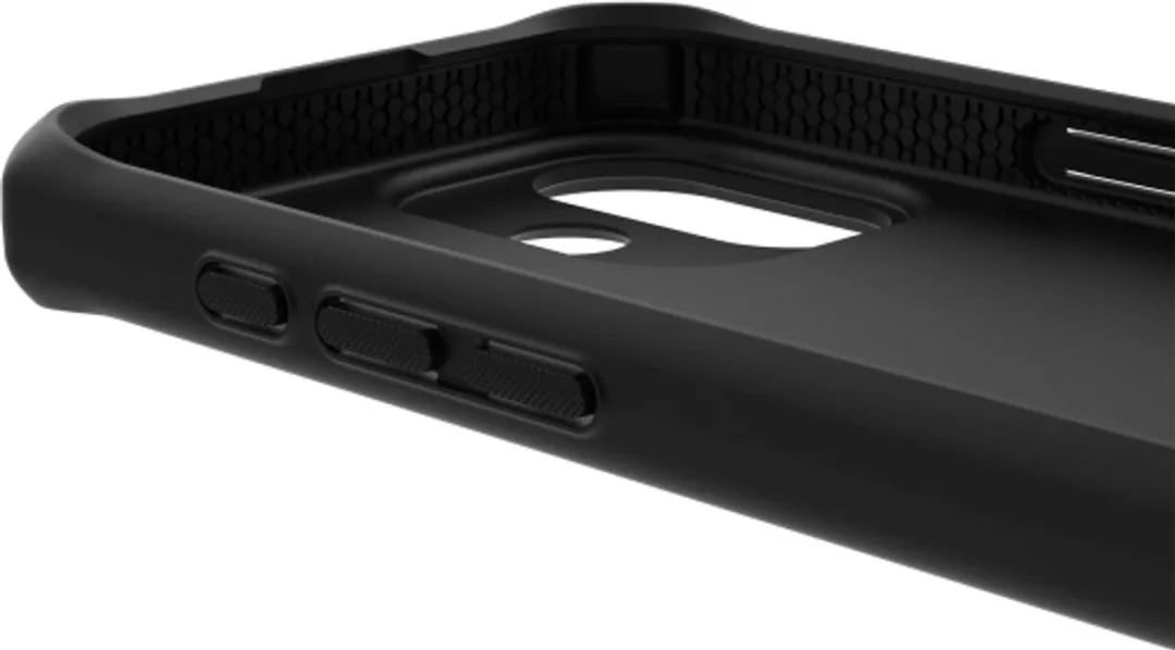 ITSKINS iPhone 17 Hardcase Level 3 SpectrumSilk R - Zwart AP7N-HBURN-BLCK