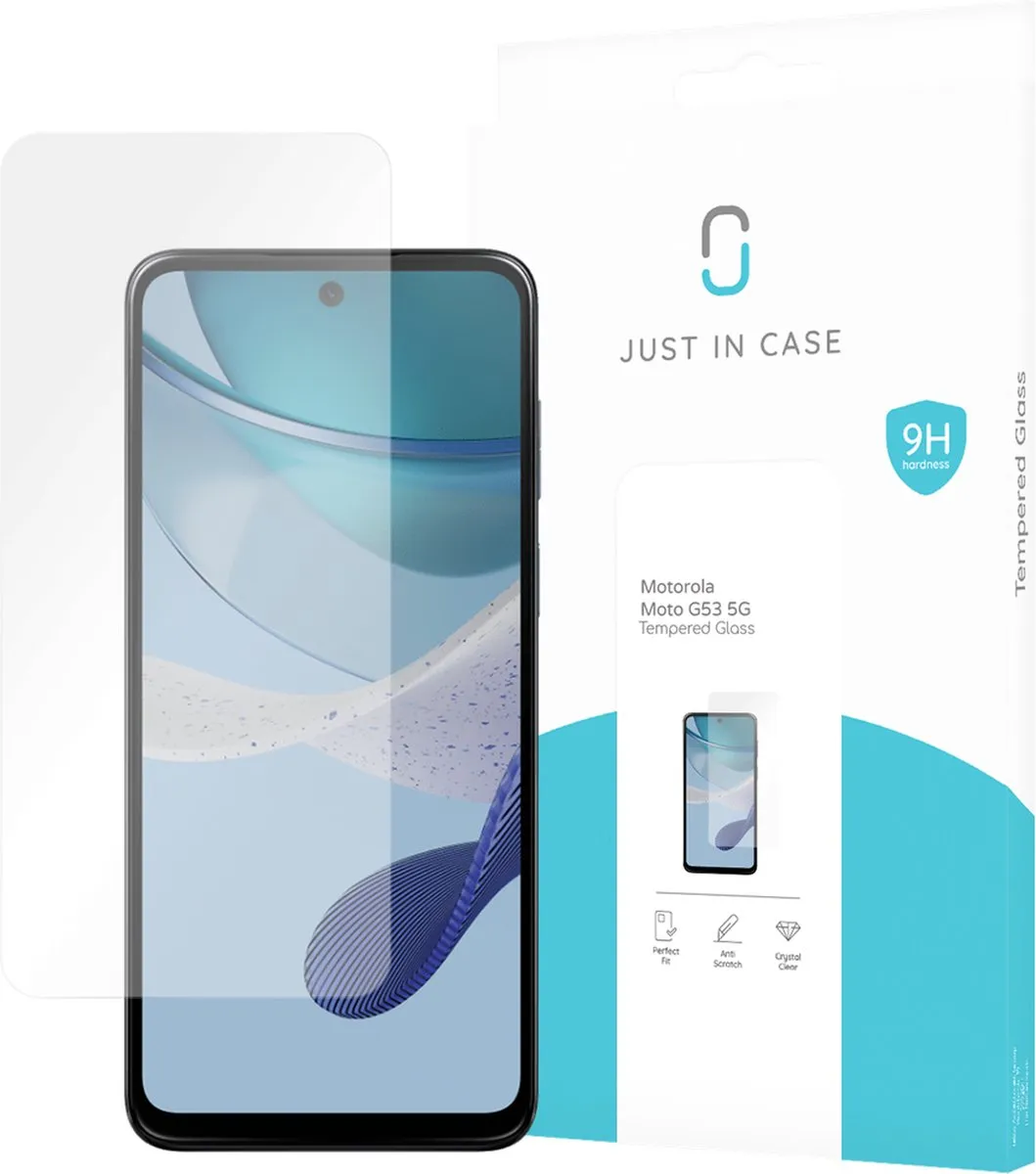 Just in Case Motorola Moto G53 5G Tempered Glass Screenprotector