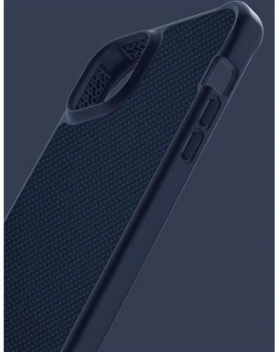 Itskins Hoesje iPhone 14 Plus Ballistisch Nylon - Blauw - afbeelding 6 van 6
