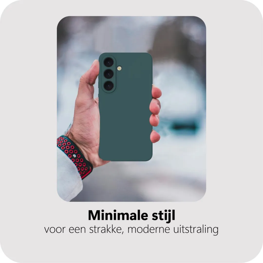 Just in Case Hoesje Samsung Galaxy S25 - Groen - 8504401
