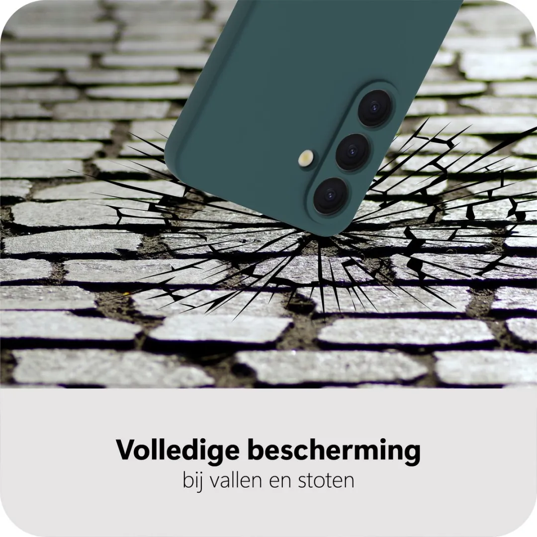 Just in Case Hoesje Samsung Galaxy S25 - Groen - 8504401