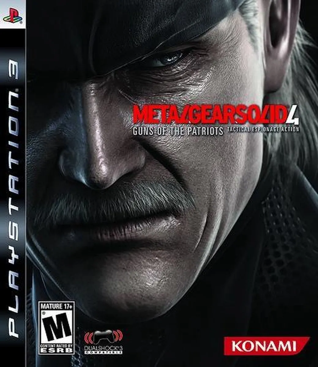 Konami Metal Gear Solid 4 PlayStation 3