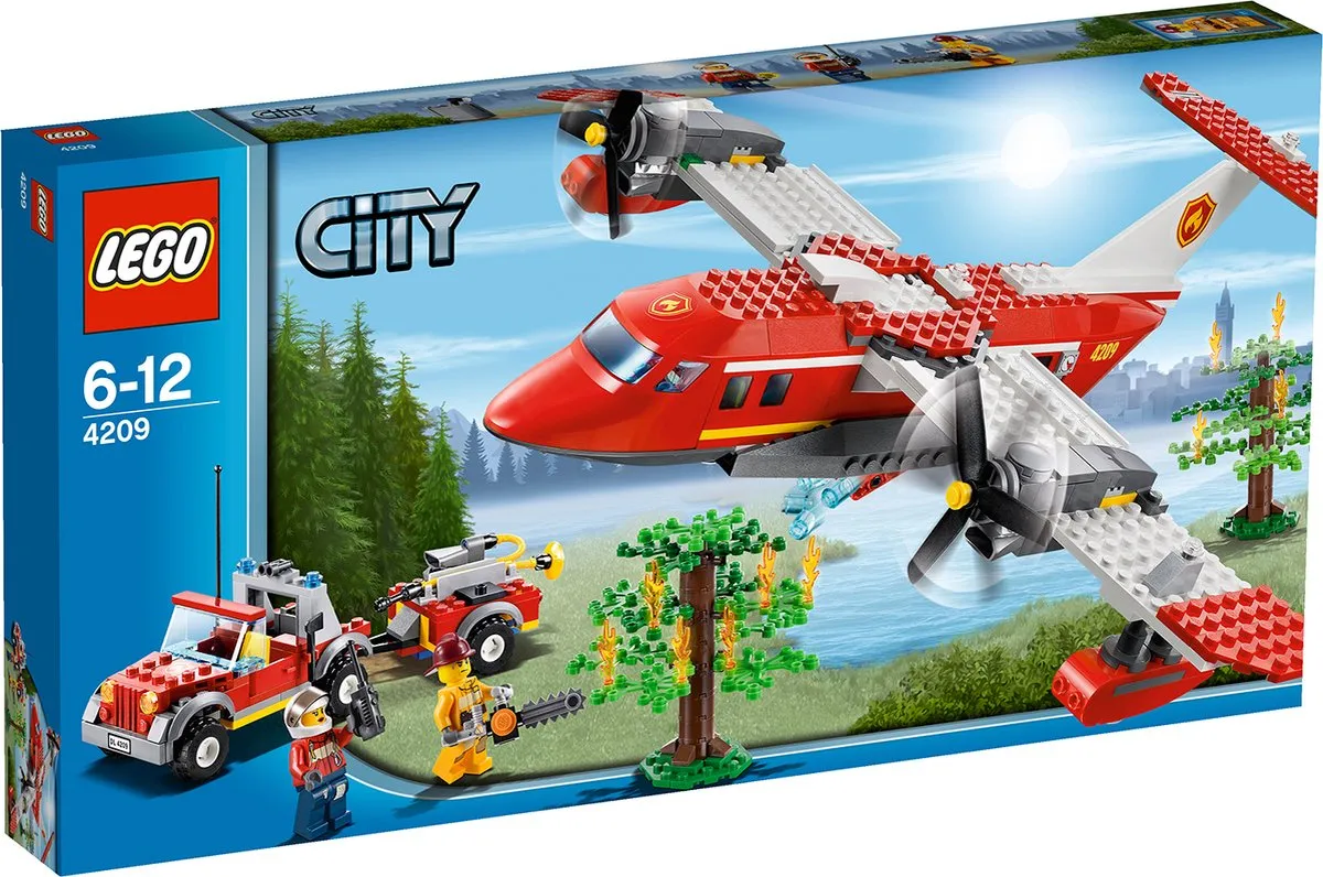 LEGO City Blusvliegtuig 4209