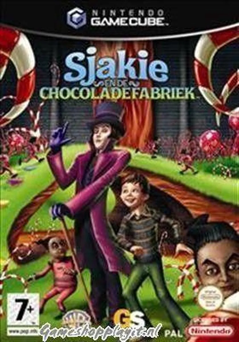 Warner Bros. Sjakie en de Chocoladefabriek Bordspel