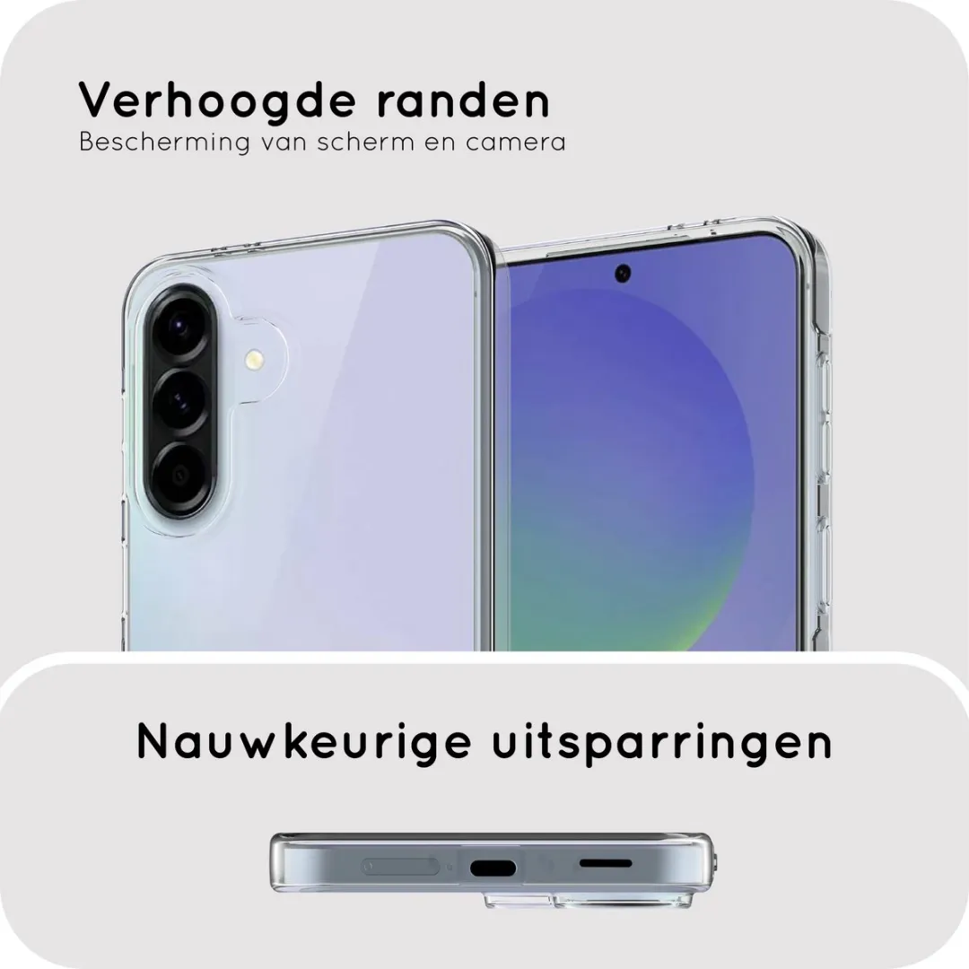 Just in Case Galaxy A37 Siliconen Hoesje MSA2870ZC0 - Transparant - afbeelding 6 van 6