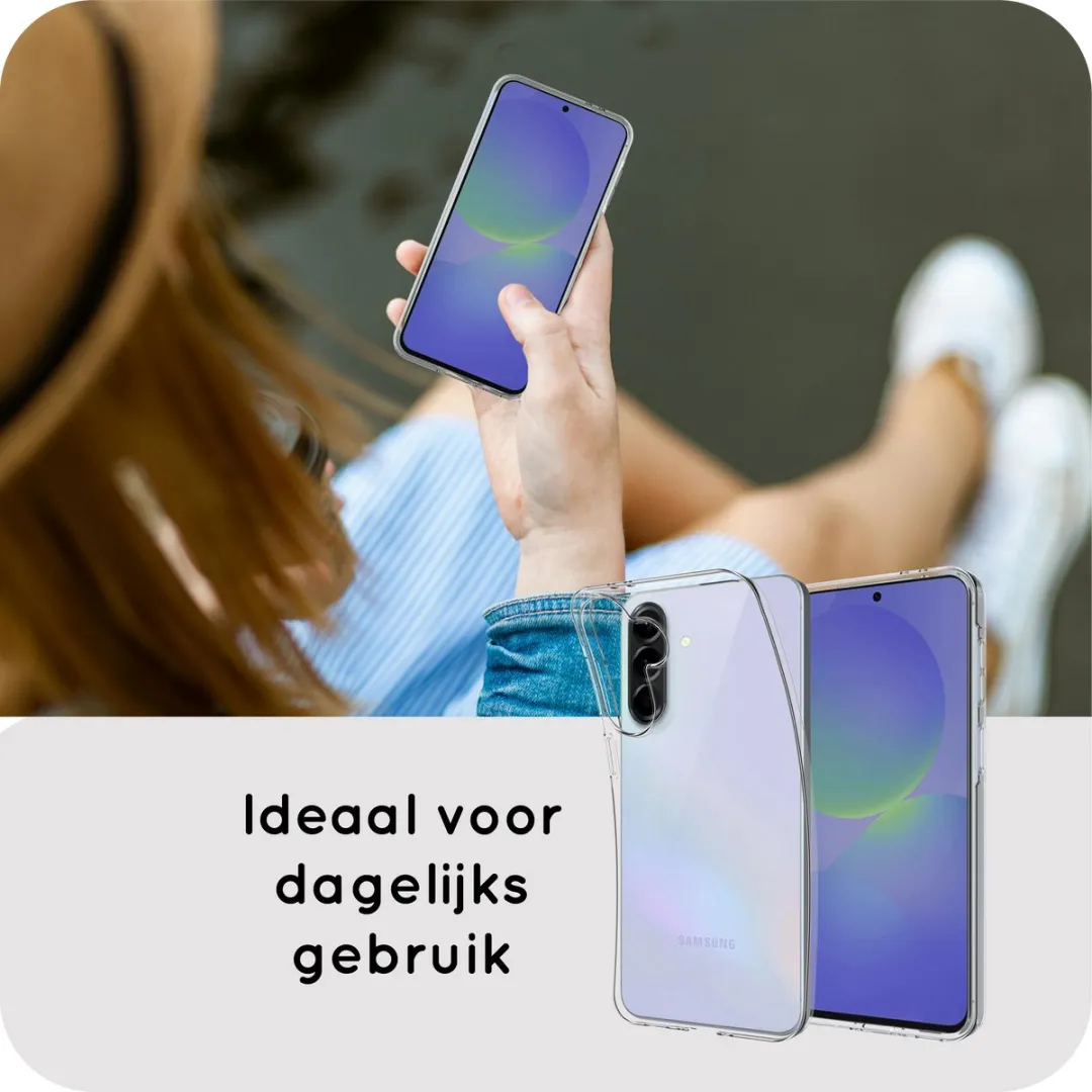 Just in Case Galaxy A37 Siliconen Hoesje MSA2870ZC0 - Transparant