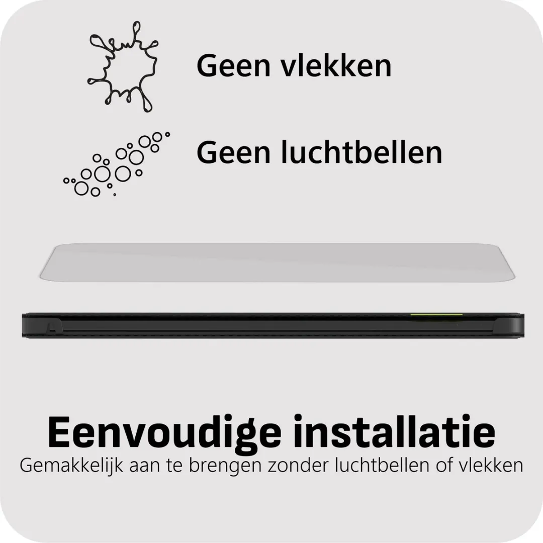 Just in Case TON2868SG0 Screenprotector - OnePlus Pad Go 2 - Transparant