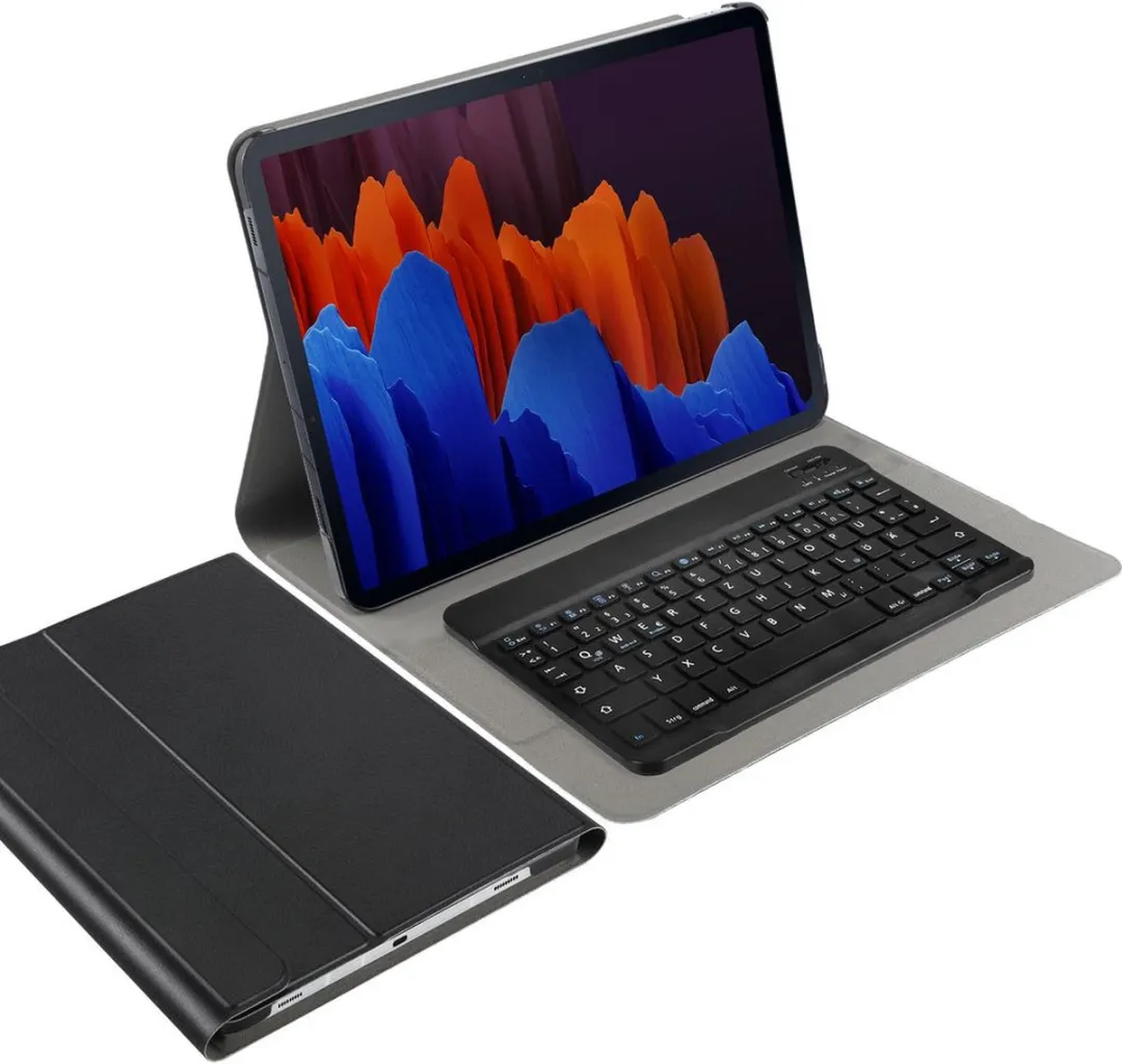 Just in Case Tablethoes met Toetsenbord 9103887 - Zwart