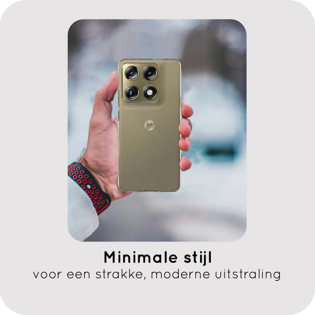 Just in Case Motorola Signature Siliconen Hoesje MMT2878KL0 - Transparant