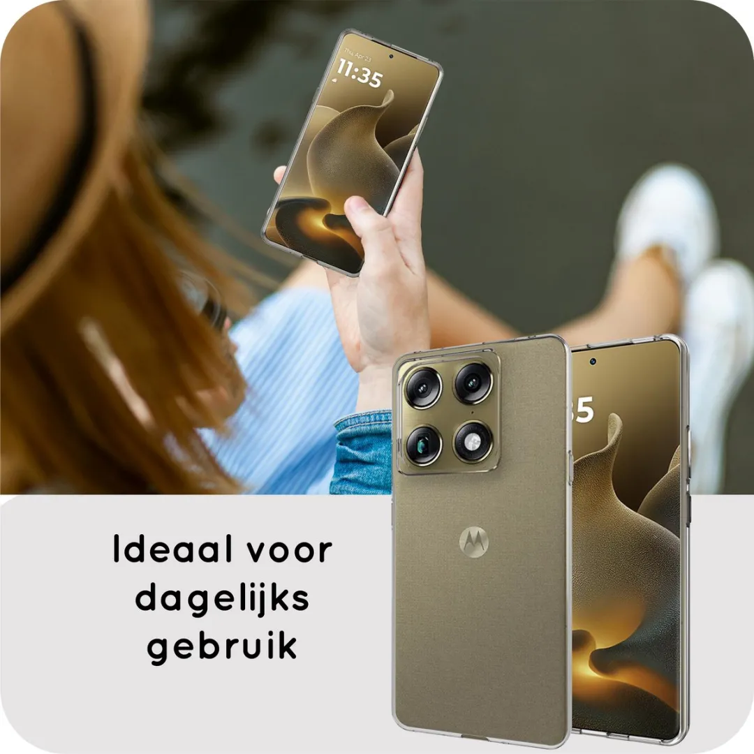 Just in Case Motorola Signature Siliconen Hoesje MMT2878KL0 - Transparant