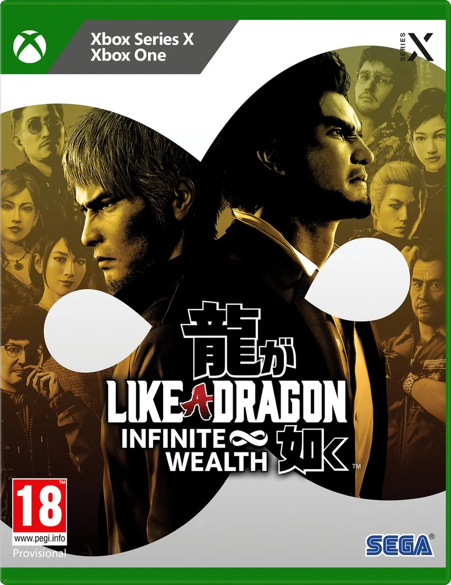 Sega Like A Dragon Infinite Wealth