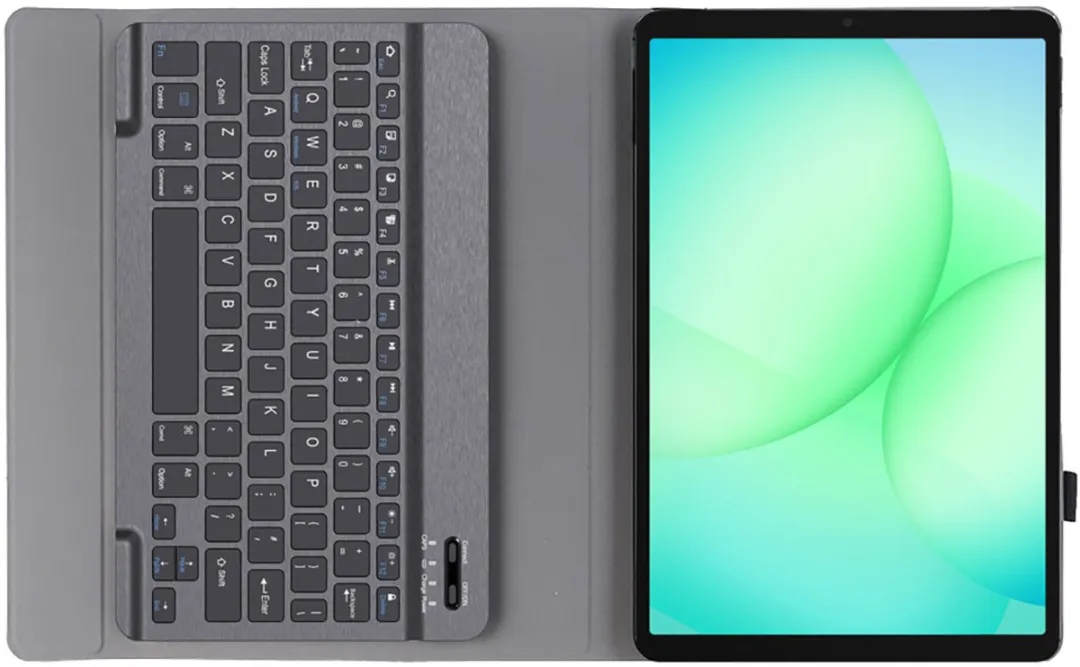 Just in Case TSA2813KB1QY Tablethoes met Toetsenbord - Samsung Galaxy Tab A11 Plus - Zwart