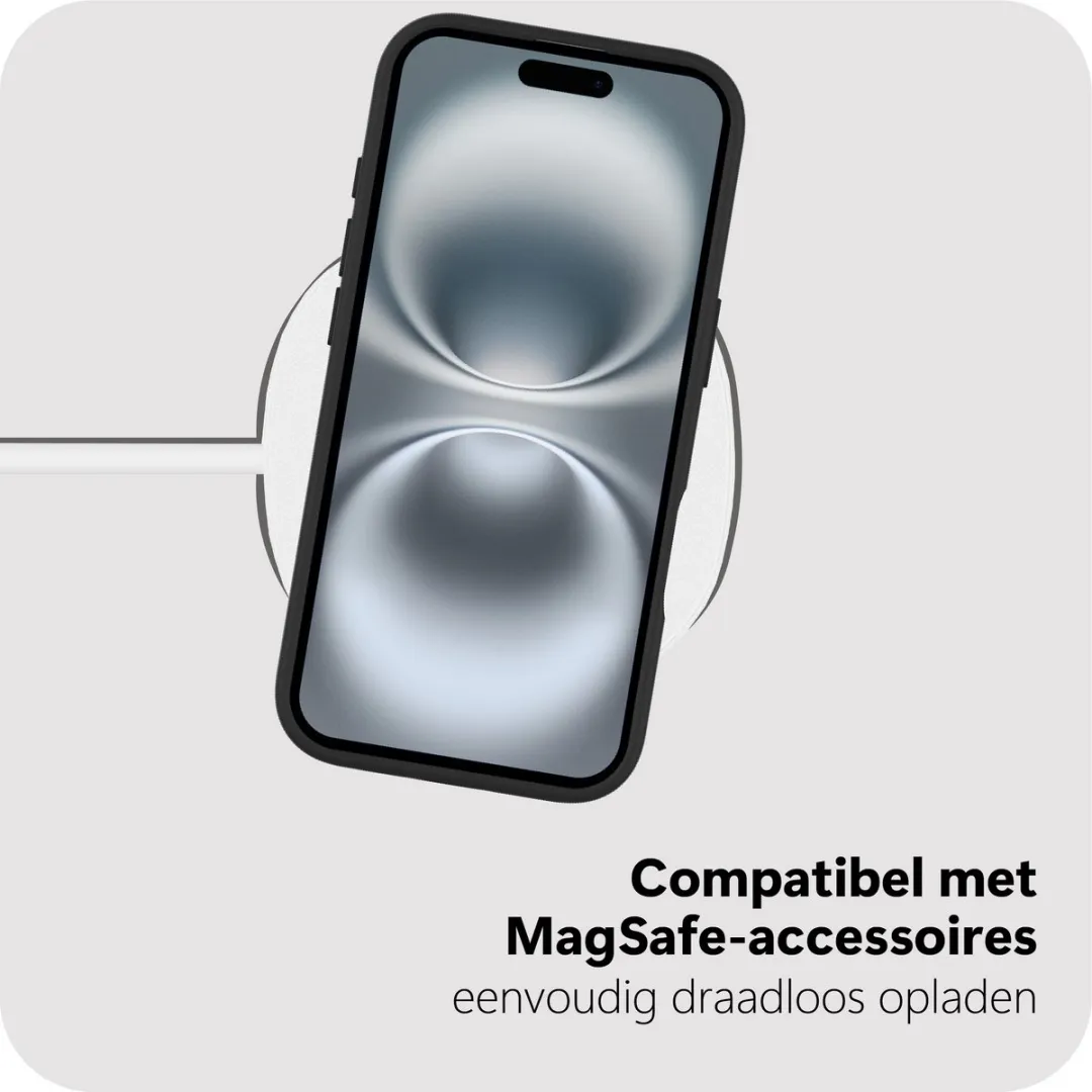 Just in Case iPhone 17 MagSafe Hoesje - MAP2761AE1M - Zwart