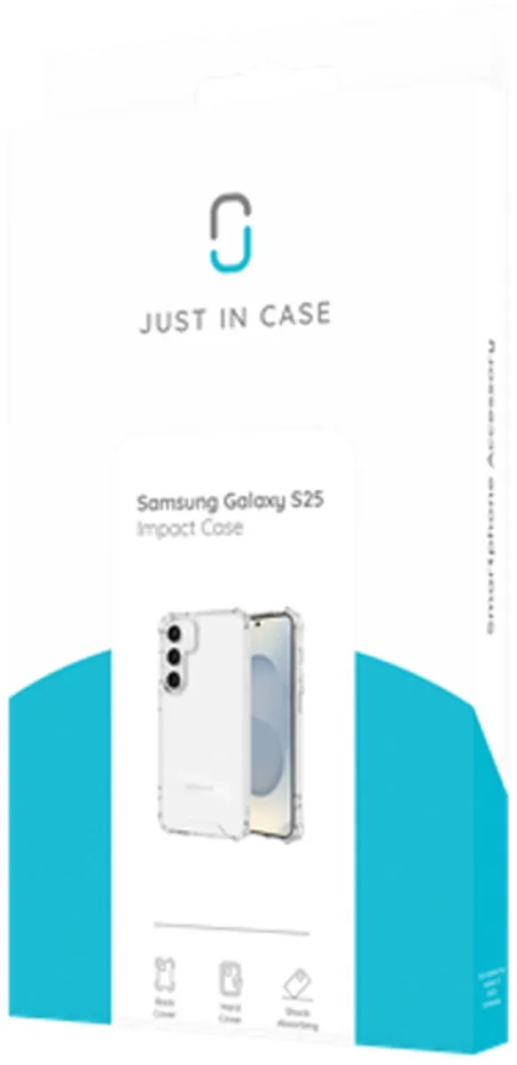 Just in Case Hoesje Samsung Galaxy S24 Impact Shockproof 8586384 - Transparant