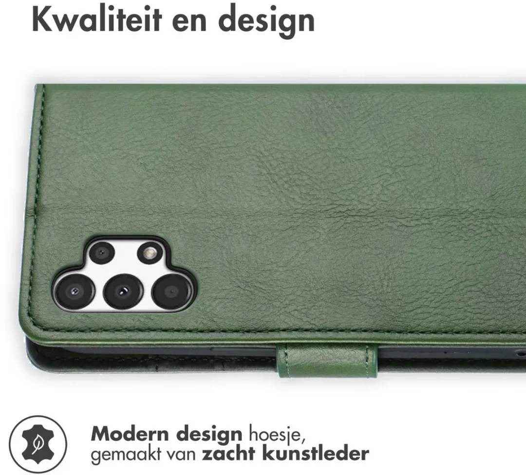 Imoshion Hoesje Samsung Galaxy A13 4G - Groen - 3 Pasjes