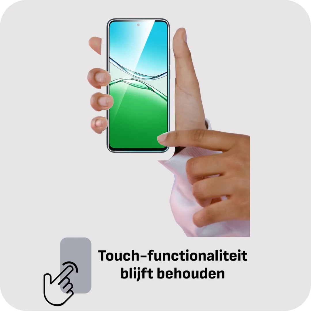 Just in Case Screenprotector Oppo A5M - Gehard Glas