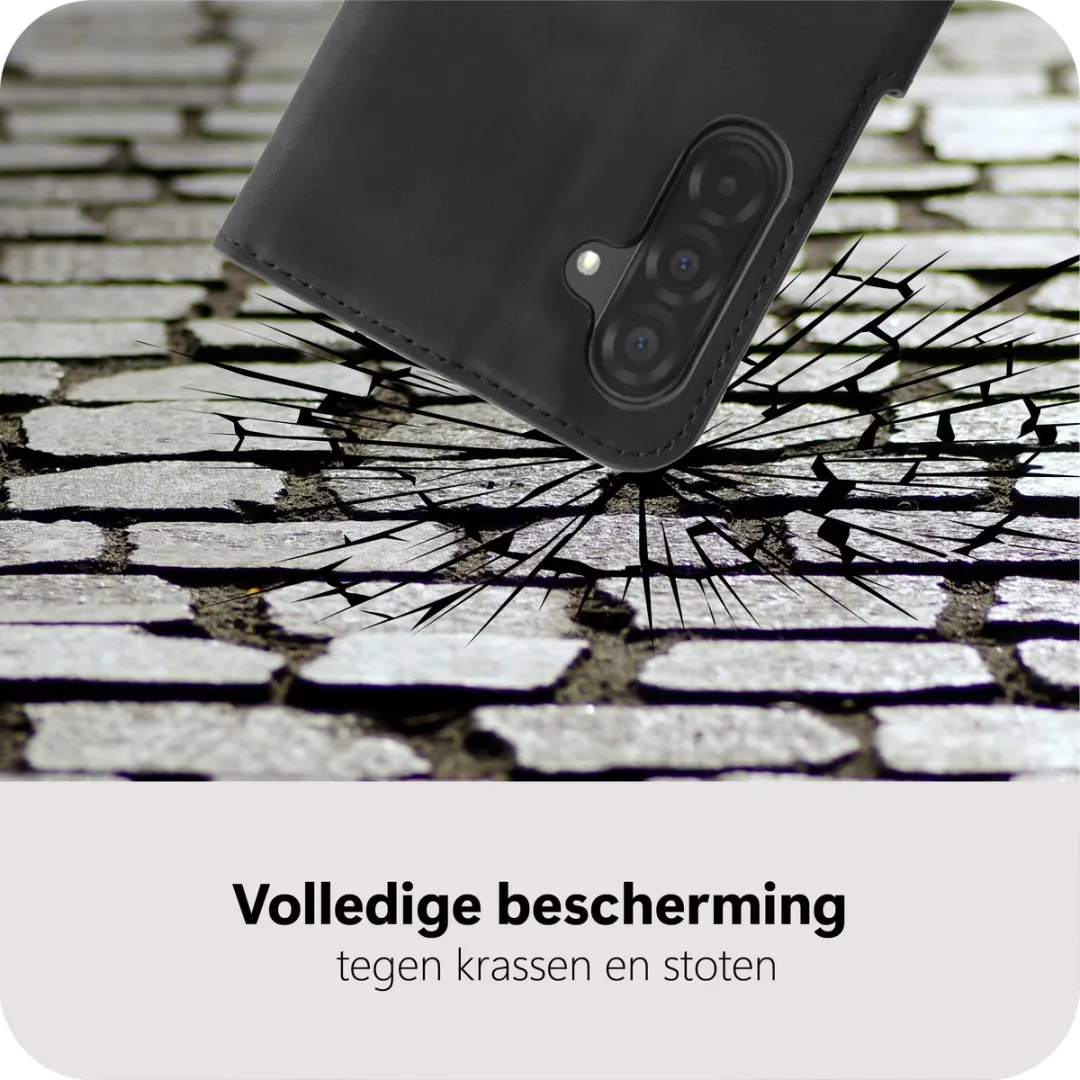 Just in Case Samsung Galaxy A57 Hoesje MSA2871PW1 - Pasjeshouder 4 Stuks - Zwart
