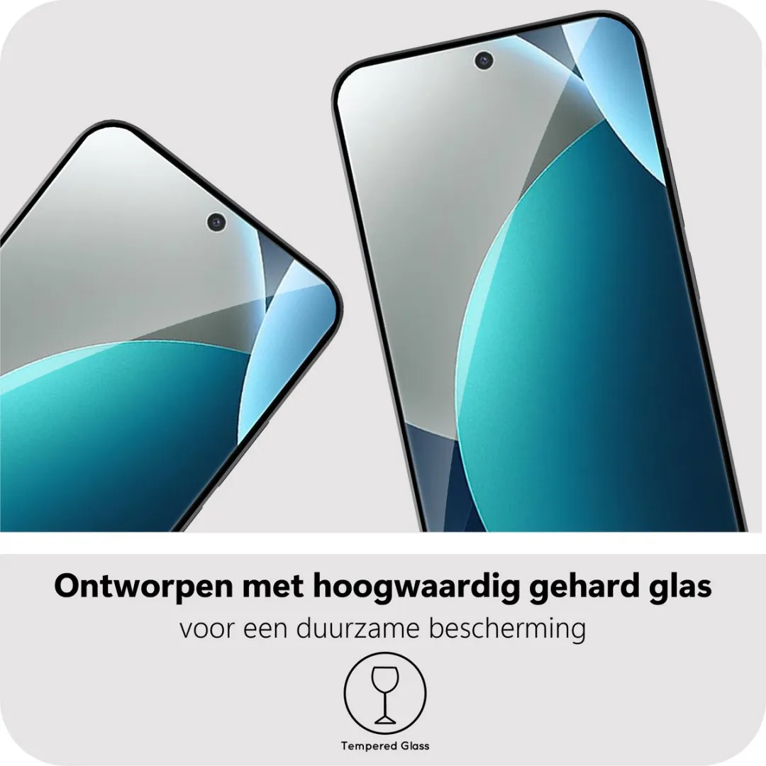 Just in Case Screenprotector Xiaomi Redmi Note 15 Pro 4G - Full Cover Gehard Glas