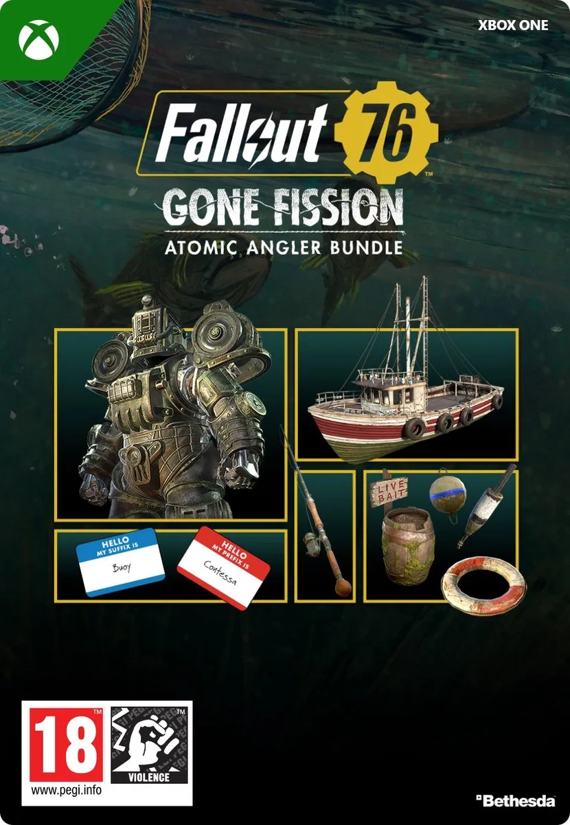 Bethesda Fallout 76 Atomic Angler Bundle Add-on