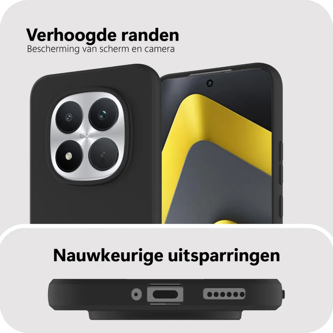 Just in Case Hoesje Xiaomi Poco M8 Pro 5G MXM2875KL1L - Zwart