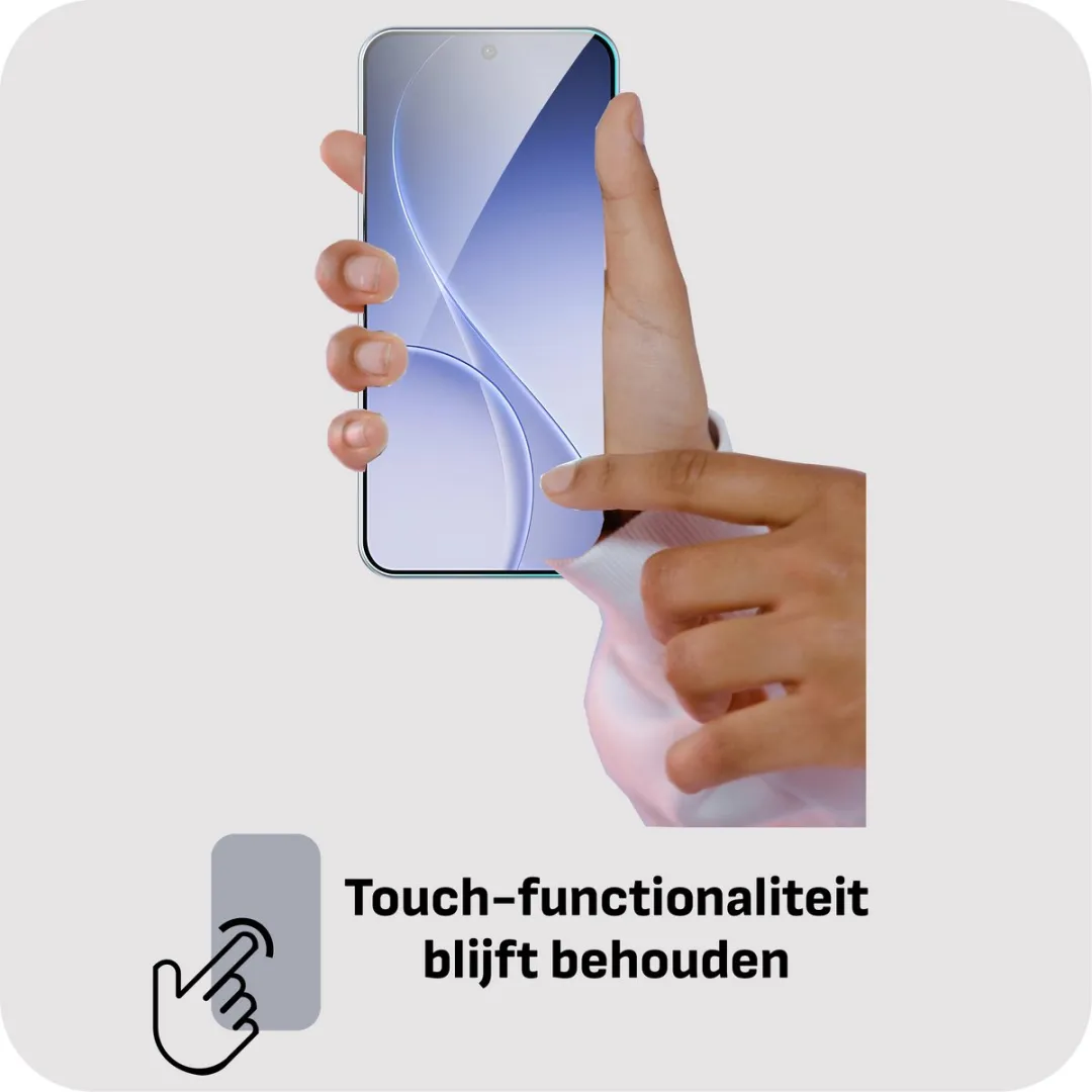 Just in Case Screenprotector Oppo Reno 15F - Gehard Glas