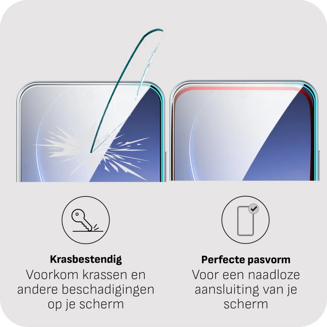 Just in Case Screenprotector Oppo Reno 15F - Gehard Glas