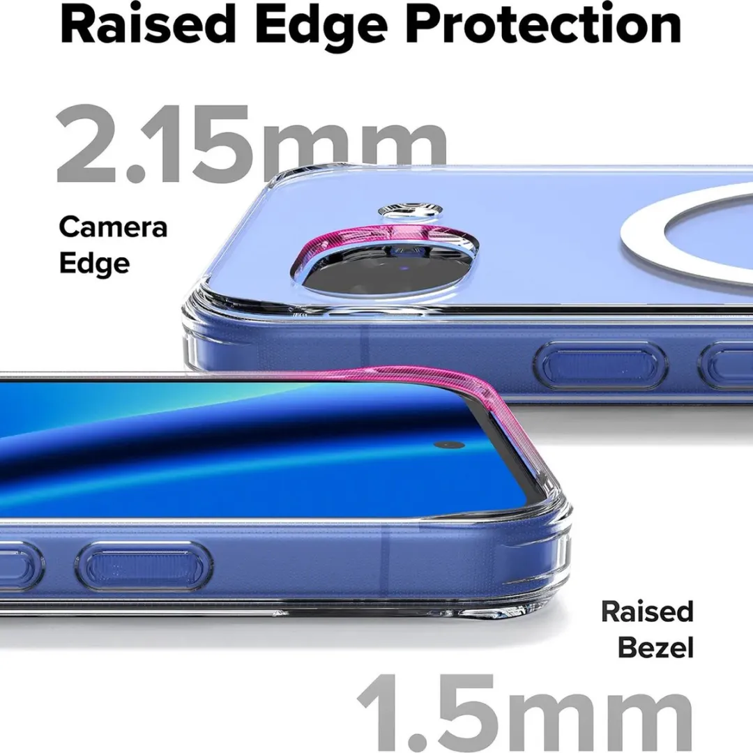 Ringke Fusion Magnetic Hoesje Google Pixel 10a - Transparant