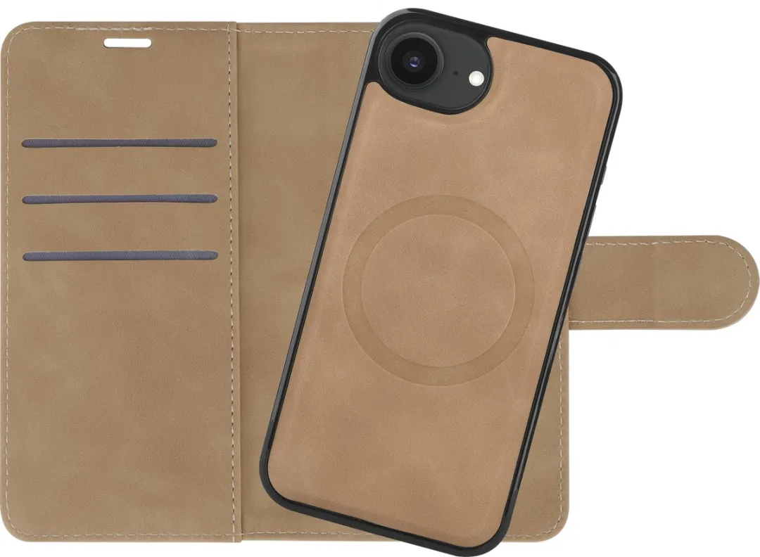 Just in Case iPhone 17e/16e Hoesje Bruin