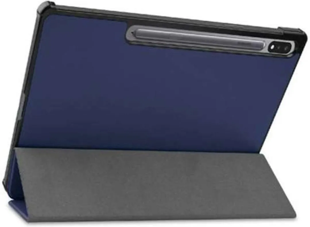 Just in Case Tablethoes TriFold Bookcase 4211845 - Samsung Galaxy Tab S8+ - Blauw