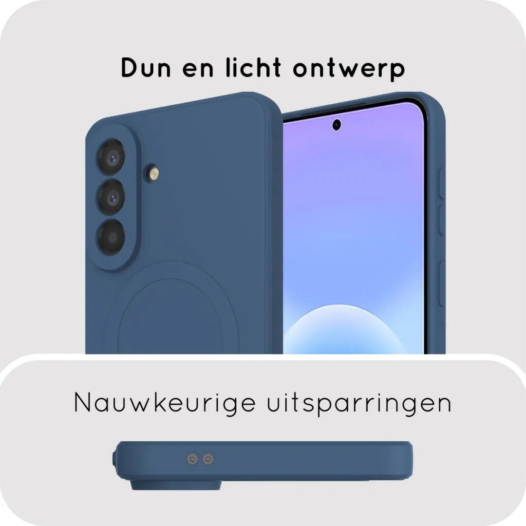 Just in Case Hoesje MSA2871KC7M - Samsung Galaxy A57 - Blauw