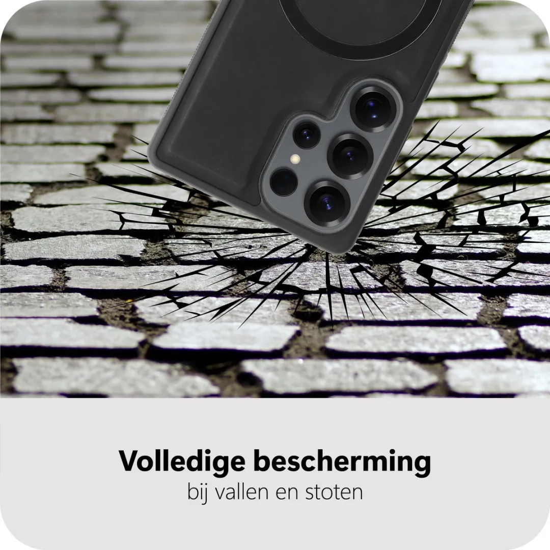 Just in Case MSA2837PS1M Hoesje Samsung Galaxy S26 Ultra - 2-in-1 Bookcase - 3 Pasjes - Zwart - afbeelding 3 van 6