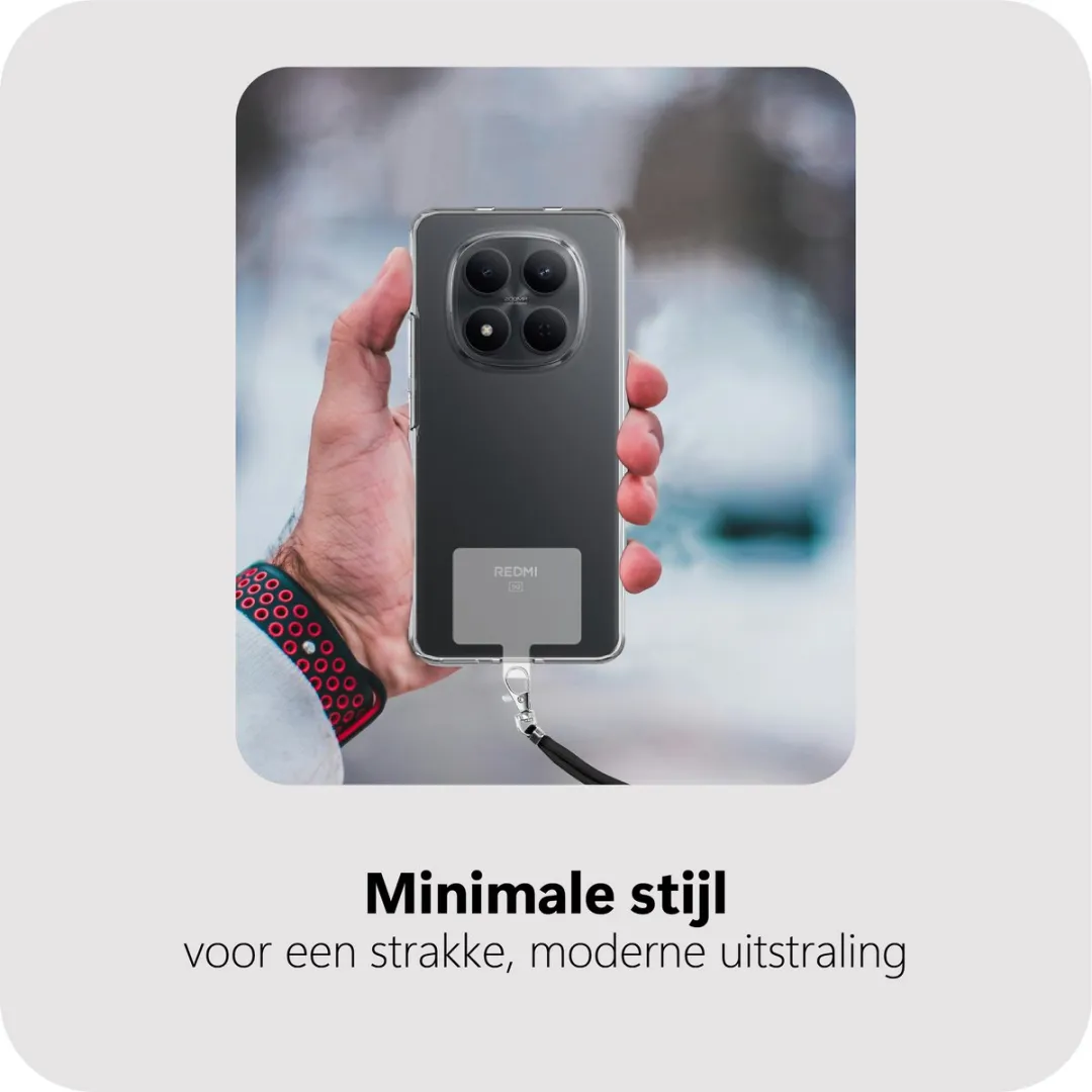 Just in Case Hoesje Xiaomi Redmi Note 15 MXM2858KL0L - Transparant