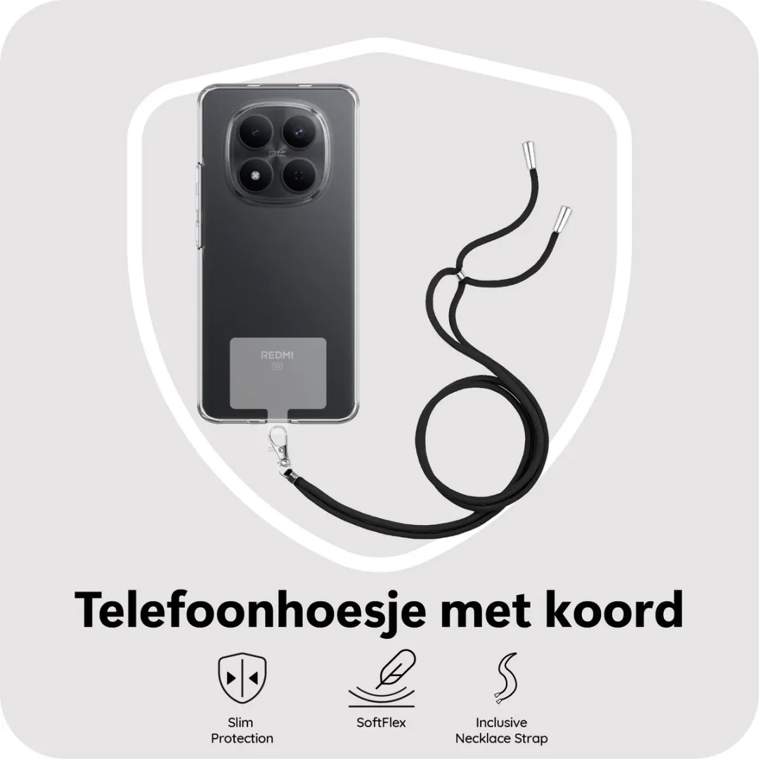 Just in Case Hoesje Xiaomi Redmi Note 15 MXM2858KL0L - Transparant