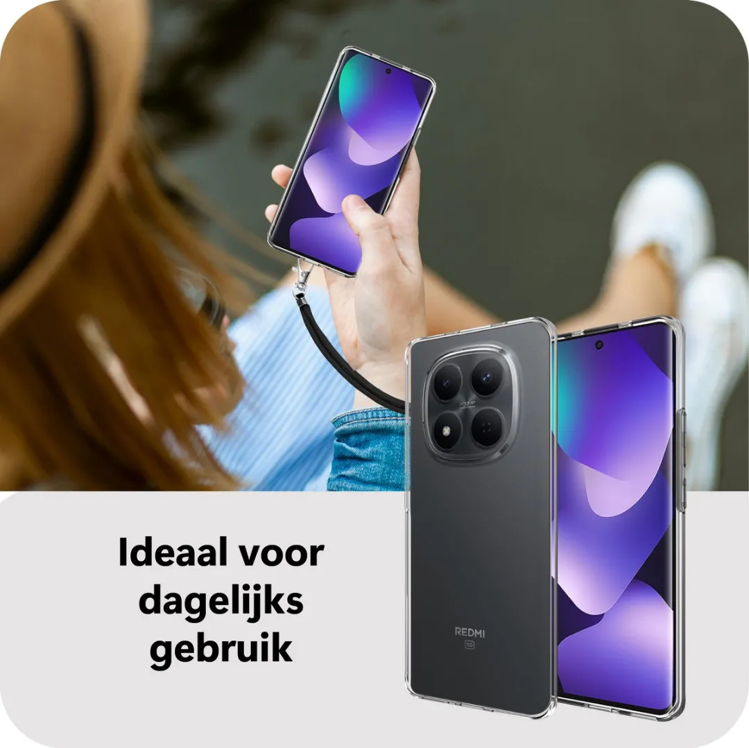 Just in Case Hoesje Xiaomi Redmi Note 15 MXM2858KL0L - Transparant - afbeelding 6 van 6