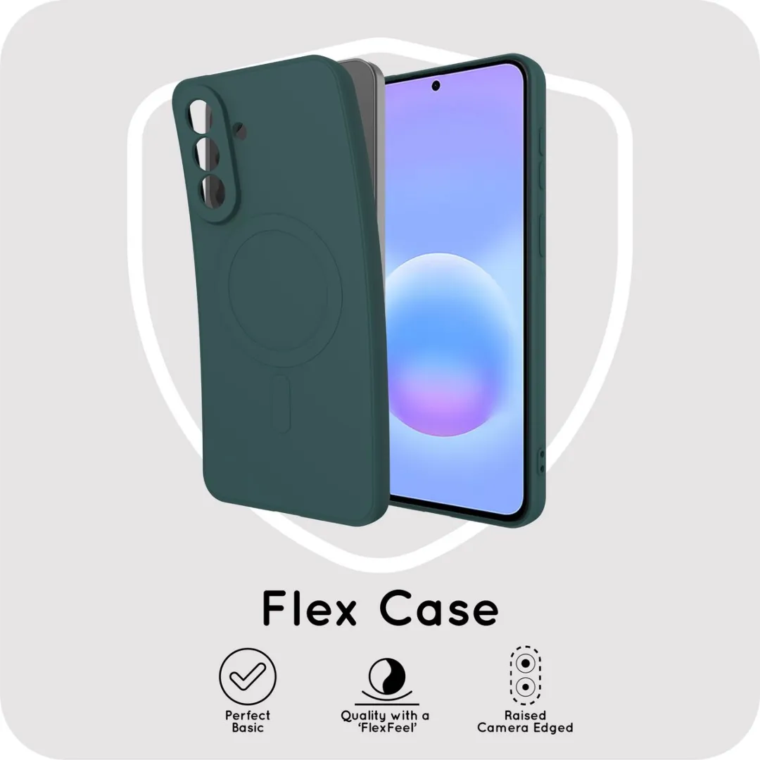 Just in Case MSA2871KC8M Hoesje - Samsung Galaxy A57 - Groen