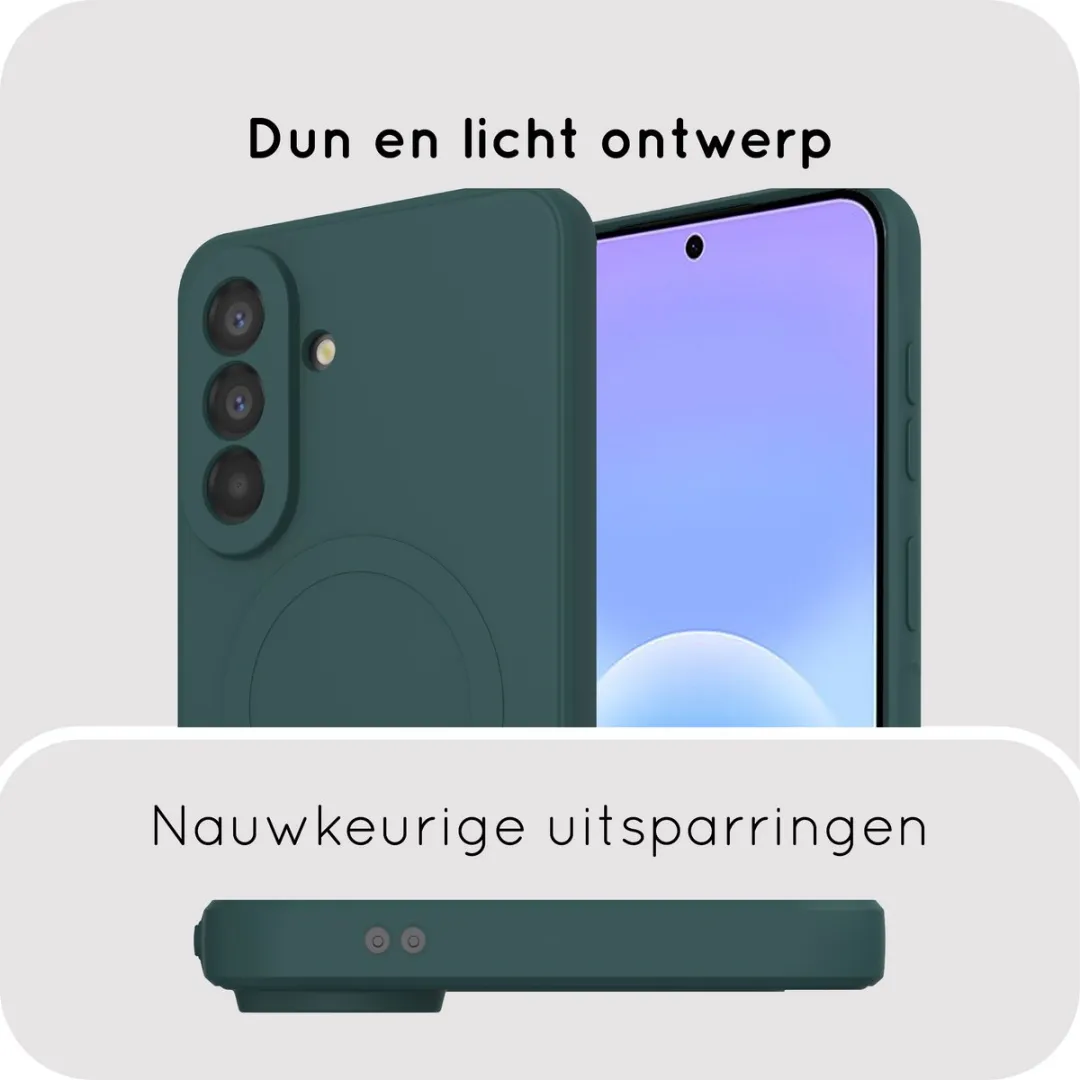 Just in Case MSA2871KC8M Hoesje - Samsung Galaxy A57 - Groen