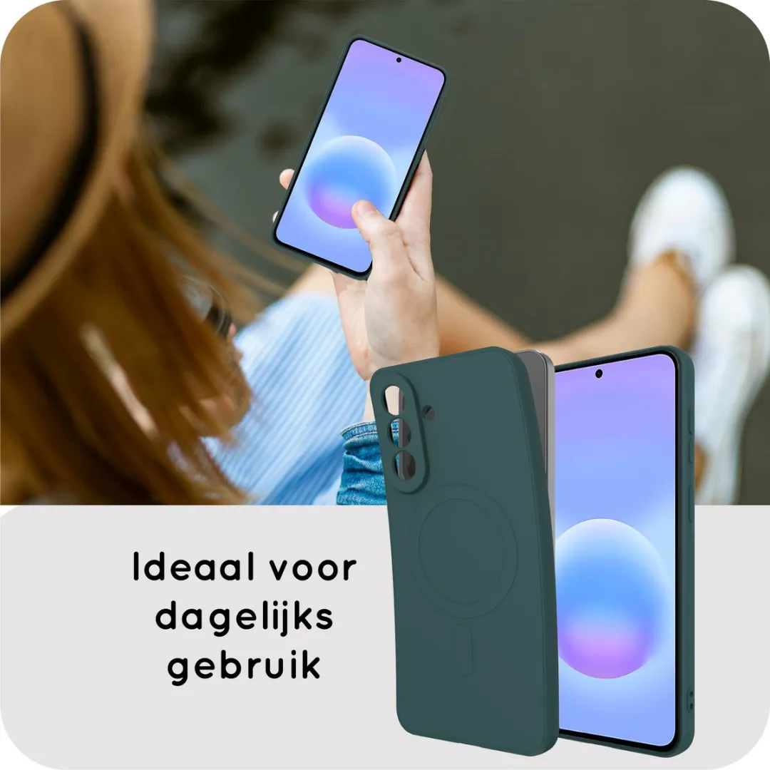 Just in Case MSA2871KC8M Hoesje - Samsung Galaxy A57 - Groen