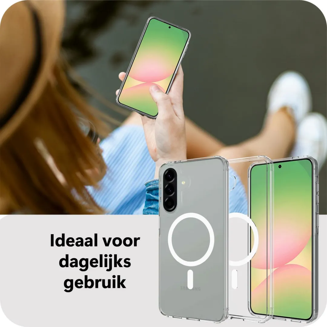 Just in Case Hoesje MSA2871AE0M - Samsung Galaxy A57 - Transparant - afbeelding 6 van 6