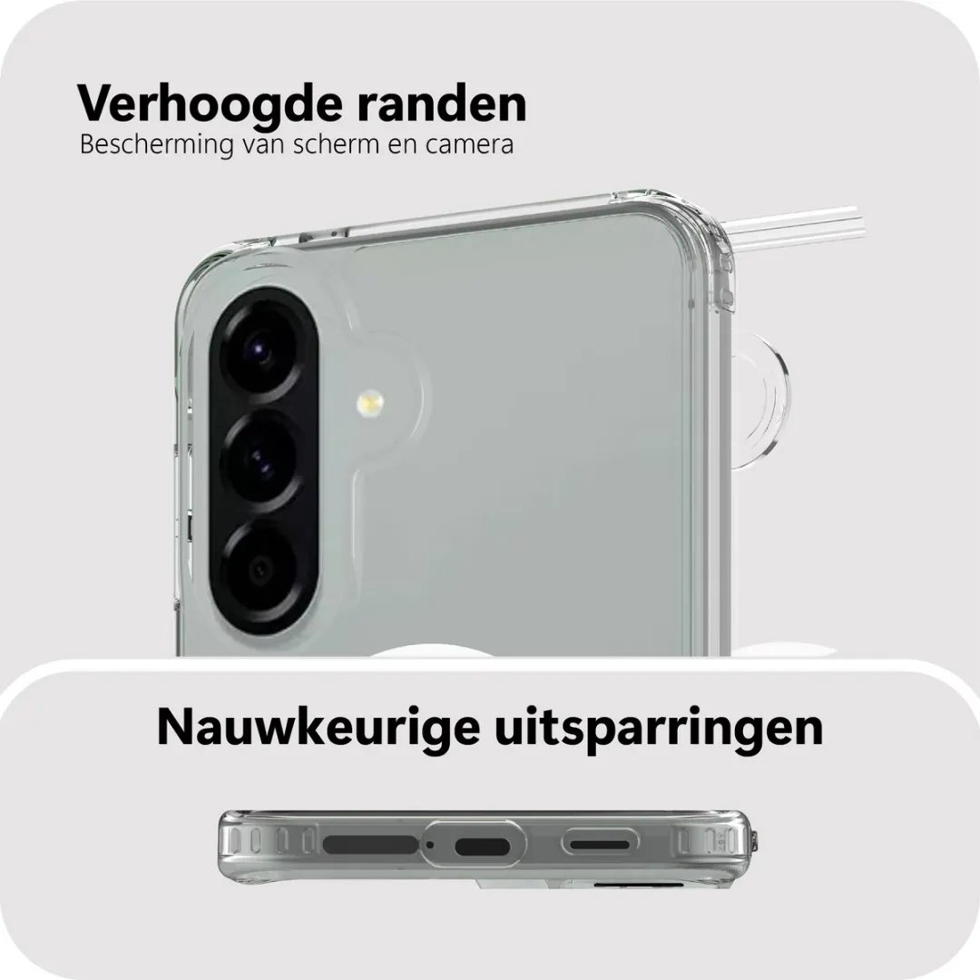 Just in Case Hoesje MSA2871AE0M - Samsung Galaxy A57 - Transparant