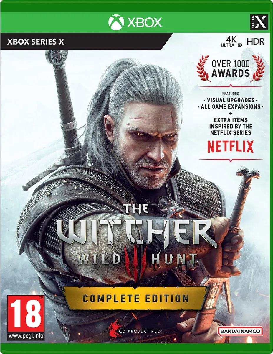 Bandai Namco The Witcher 3 Wild Hunt Complete Edition Xbox Series X