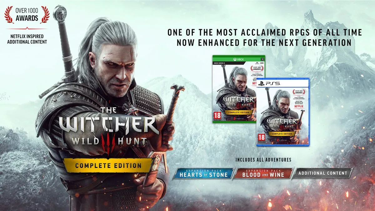 Bandai Namco The Witcher 3 Wild Hunt Complete Edition Xbox Series X
