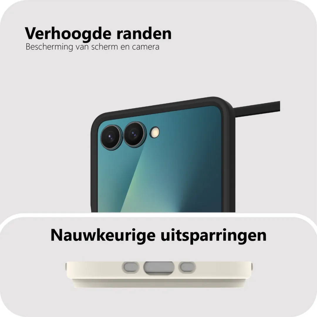 Just in Case MSA2757AE1M Hoesje - Samsung Galaxy Z Flip7 - Zwart - afbeelding 6 van 6